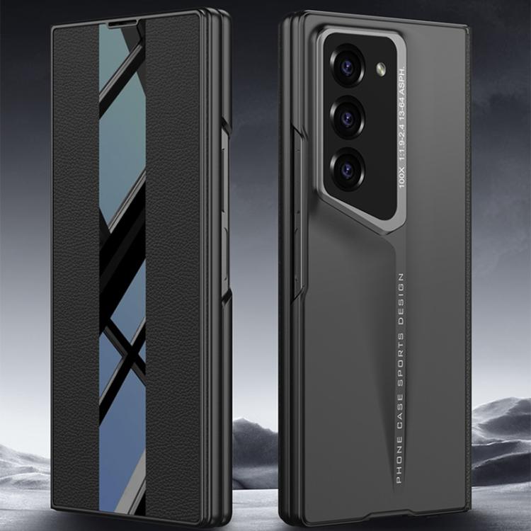 For Samsung Galaxy Z Fold6 GKK Integrated Blade Flip PU Phone Case