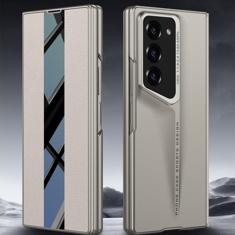 For Samsung Galaxy Z Fold6 GKK Integrated Blade Flip PU Phone Case