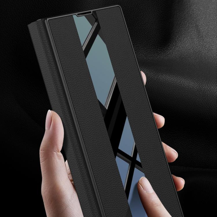 For Samsung Galaxy Z Fold6 GKK Integrated Blade Flip PU Phone Case