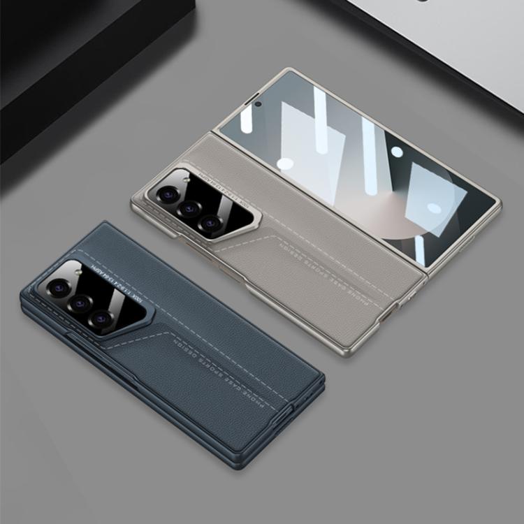 For Samsung Galaxy Z Fold6 GKK Integrated Blade Leather Full Coverage Phone Case