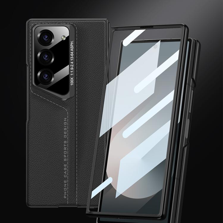 For Samsung Galaxy Z Fold6 GKK Integrated Blade Leather Full Coverage Phone Case
