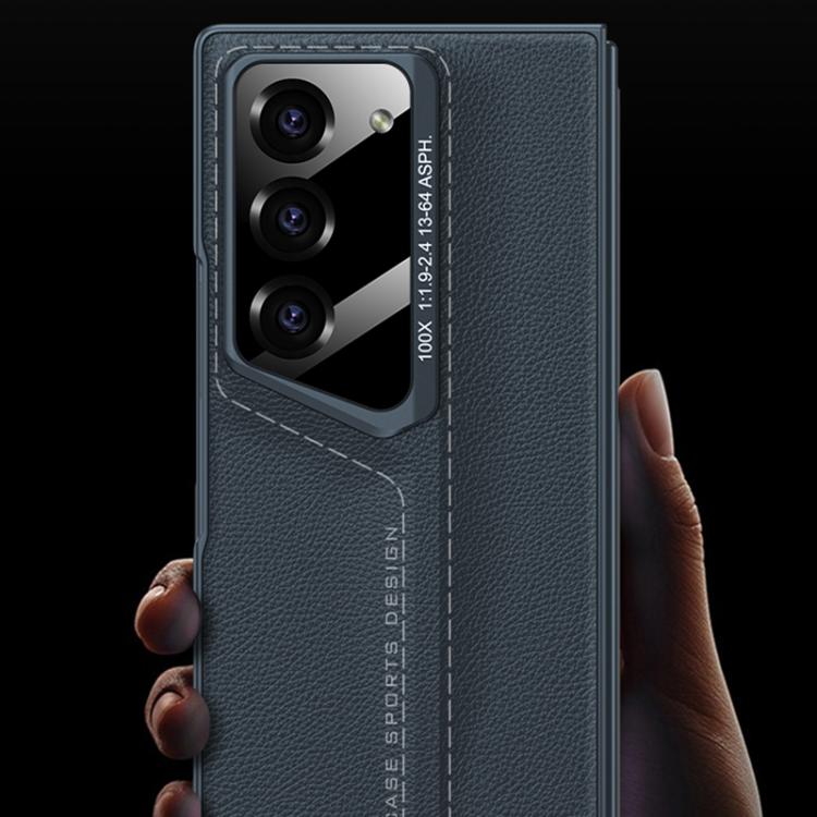 For Samsung Galaxy Z Fold6 GKK Integrated Blade Leather Full Coverage Phone Case