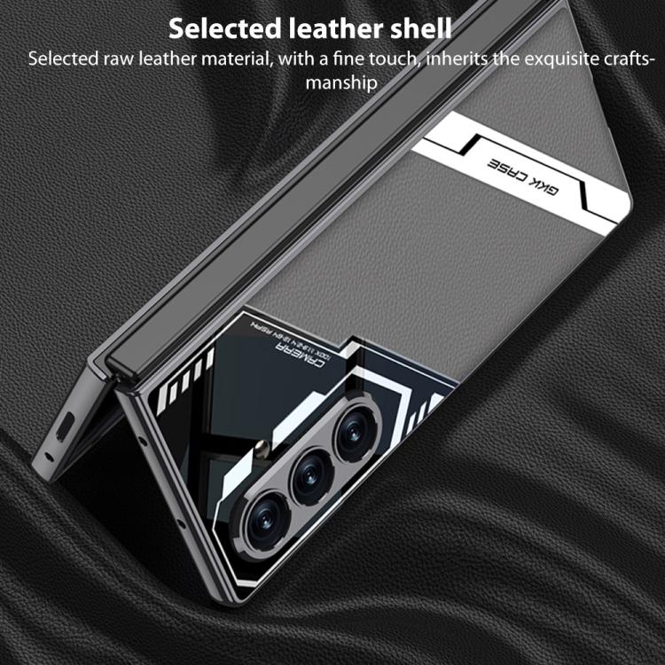 For Samsung Galaxy Z Fold7 5G GKK Integrated Esports Leather Shockproof Phone Case