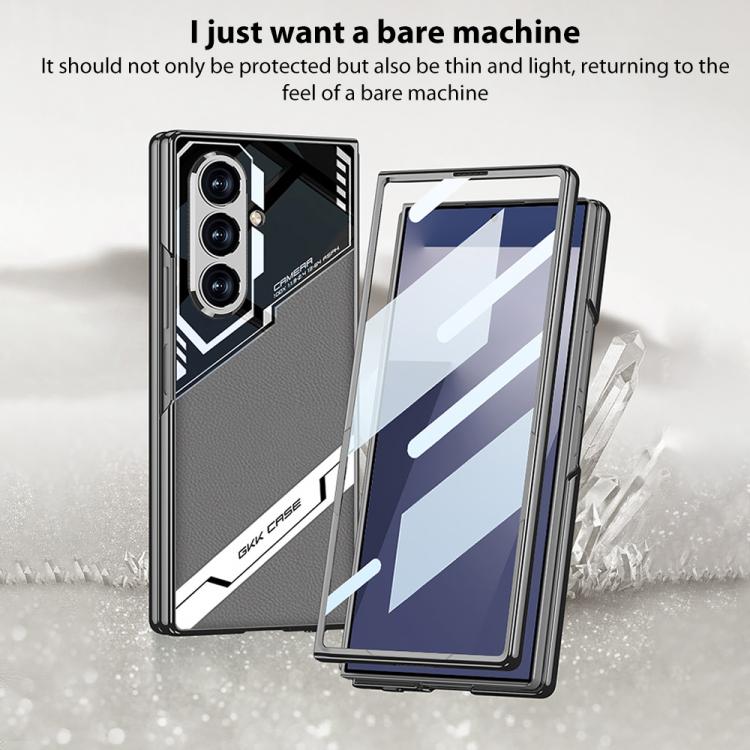 For Samsung Galaxy Z Fold7 5G GKK Integrated Esports Leather Shockproof Phone Case
