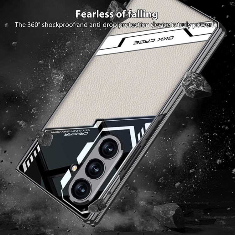 For Samsung Galaxy Z Fold7 5G GKK Integrated Esports Leather Shockproof Phone Case