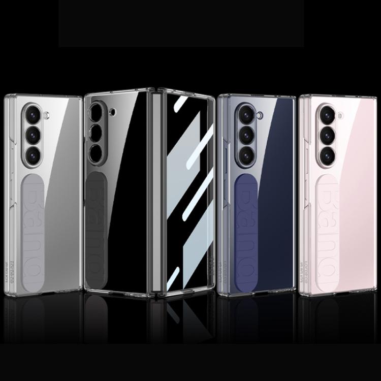 For Samsung Galaxy Z Fold6 GKK Integrated Phantom Silicone Wristband Transparent Phone Case
