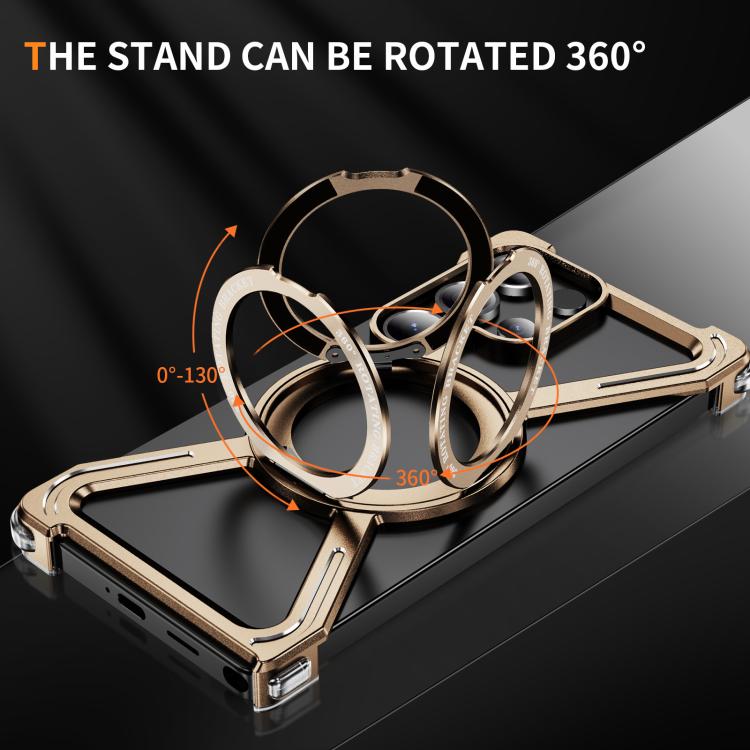For Samsung Galaxy S25 Ultra 5G Titanium Alloy MagSafe Magnetic Airbag Shockproof Phone Case