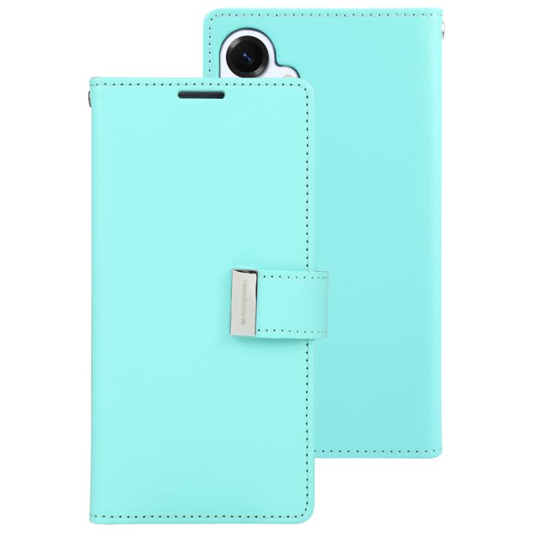 For Samsung Galaxy S25+ 5G GOOSPERY RICH DIARY Crazy Horse Texture Leather Phone Case