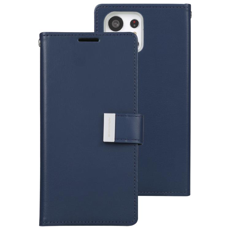 For Samsung Galaxy S25 Ultra 5G GOOSPERY RICH DIARY Crazy Horse Texture Leather Phone Case