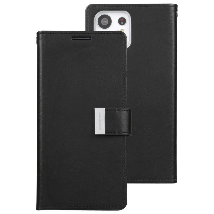 For Samsung Galaxy S25 Ultra 5G GOOSPERY RICH DIARY Crazy Horse Texture Leather Phone Case
