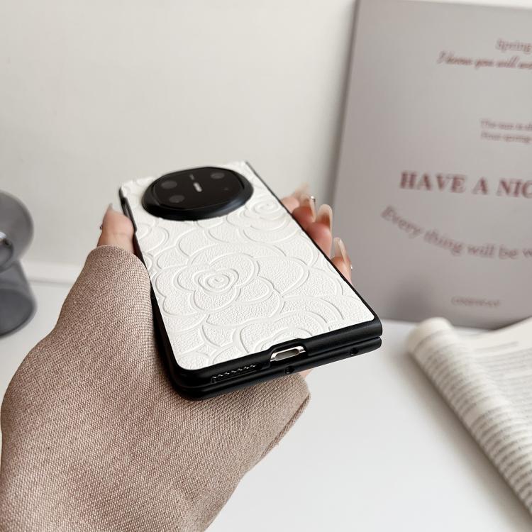 For Huawei Mate X5 Impression Camellia Pattern Protective Phone Case