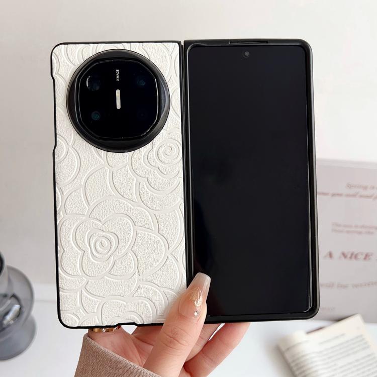 For Huawei Mate X6 Impression Camellia Pattern Protective Phone Case