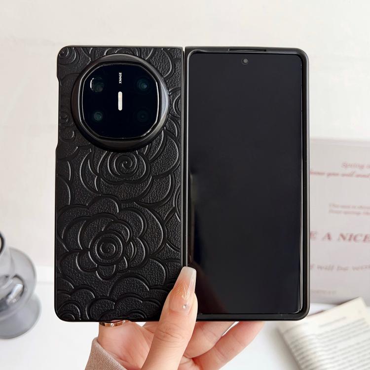 For Huawei Mate X6 Impression Camellia Pattern Protective Phone Case