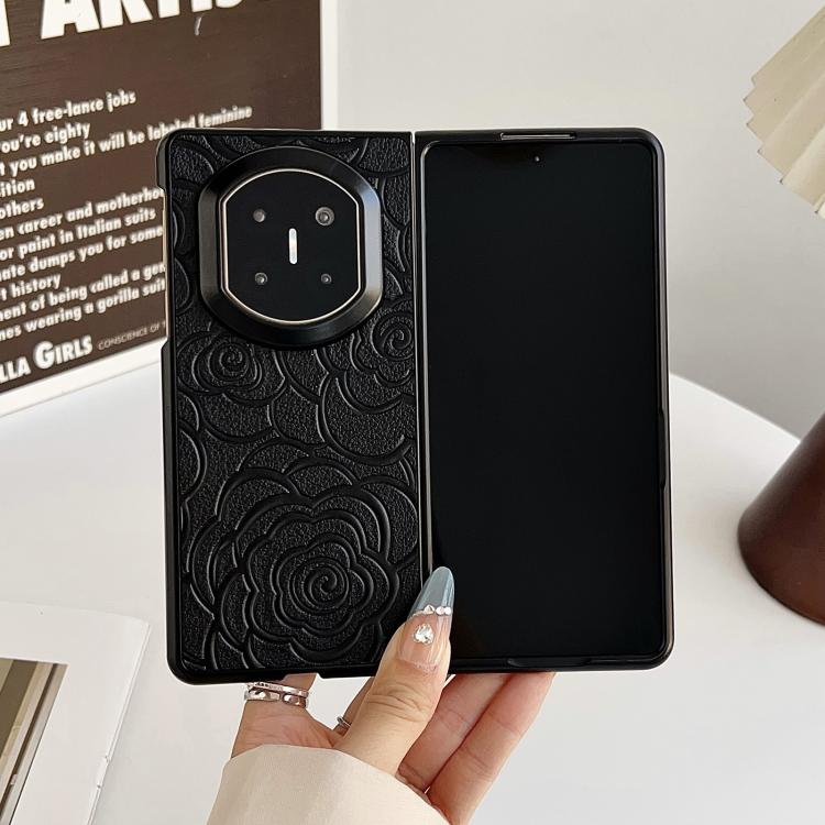 For Huawei Mate X7 Impression Camellia Pattern Protective Phone Case