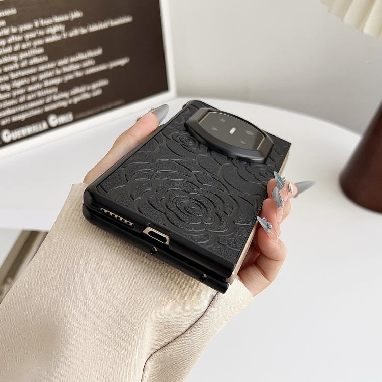 For Huawei Mate X7 Impression Camellia Pattern Protective Phone Case