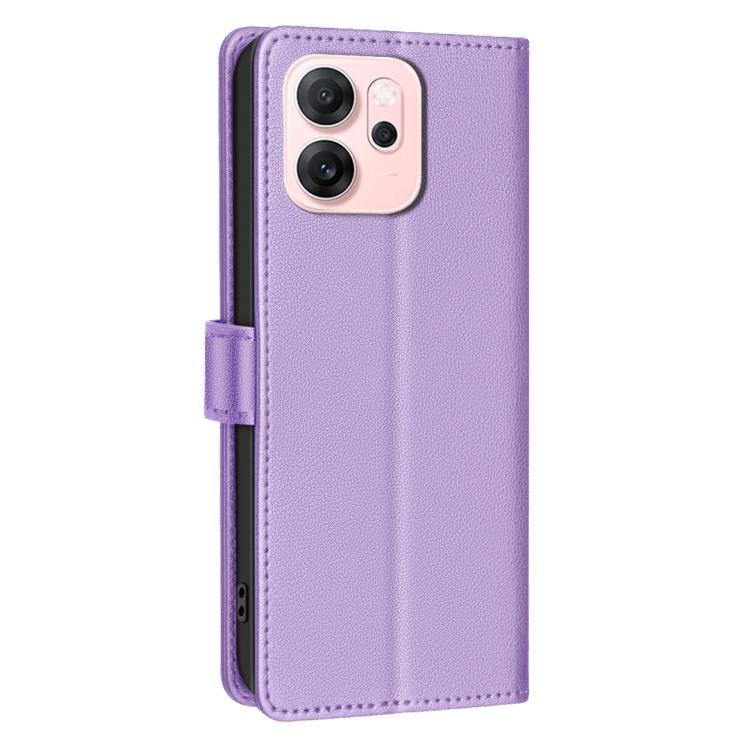 For OPPO Reno14 F 5G Litchi Texture RFID Anti-theft Leather Phone Case