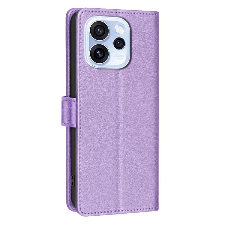 For OPPO Reno15 5G Global Litchi Texture RFID Anti-theft Leather Phone Case