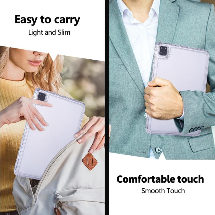 For iPad Pro 11 2025 / 2024 Dream 3 in 1 TPU Hybrid PC Tablet Case