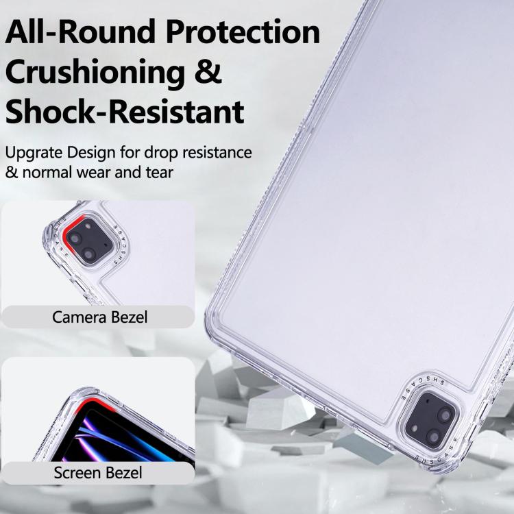 For iPad Pro 11 2025 / 2024 Dream 3 in 1 TPU Hybrid PC Tablet Case