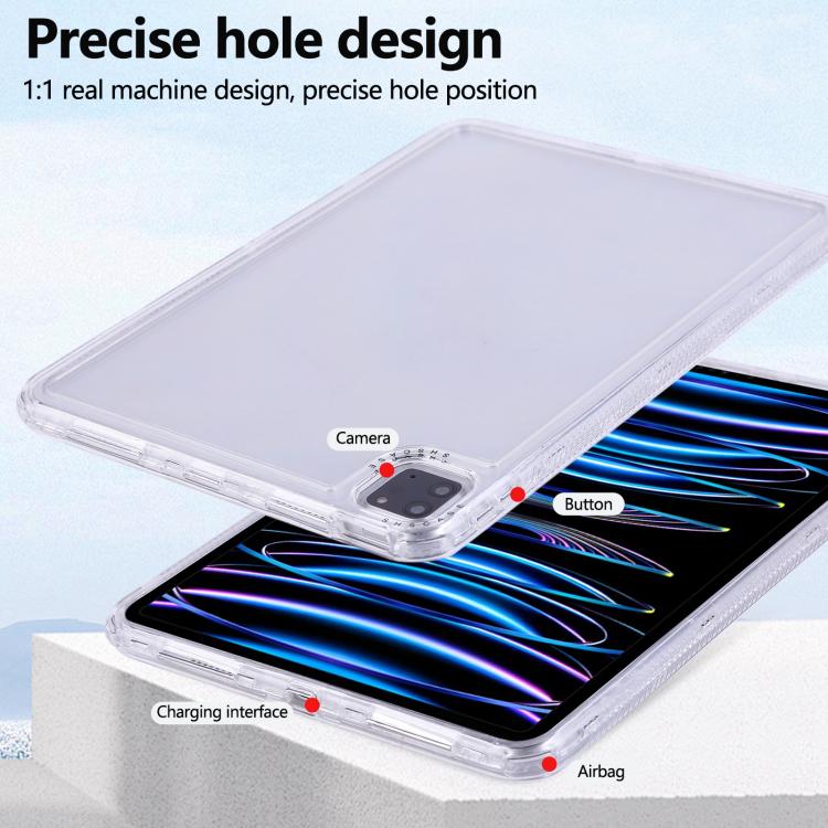 For iPad Pro 11 2025 / 2024 Dream 3 in 1 TPU Hybrid PC Tablet Case