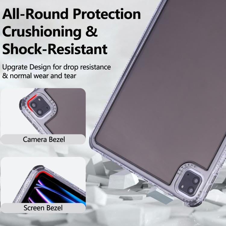For iPad Pro 11 2025 / 2024 Dream 3 in 1 TPU Hybrid PC Tablet Case