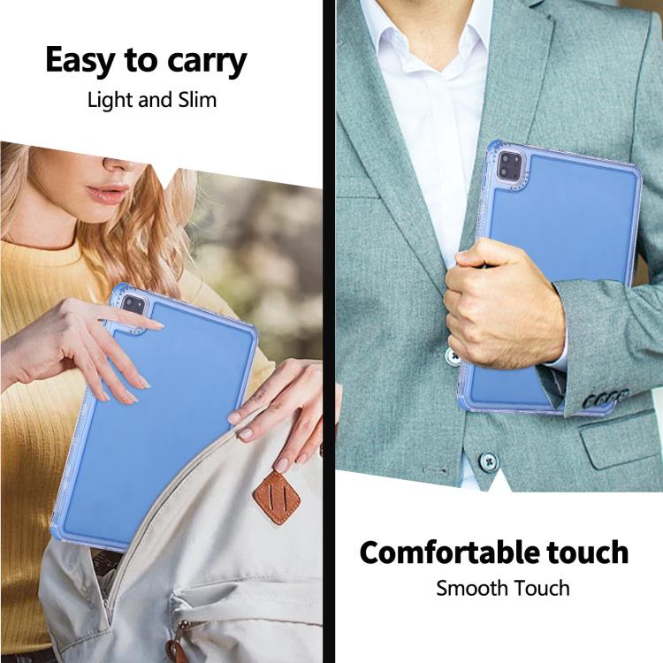 For iPad Pro 11 2025 / 2024 Dream 3 in 1 TPU Hybrid PC Tablet Case