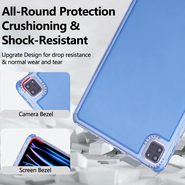 For iPad Pro 11 2025 / 2024 Dream 3 in 1 TPU Hybrid PC Tablet Case
