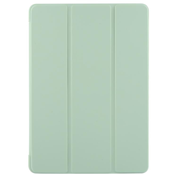 For iPad 10.2 2021 / 2020 / 2019 GEBEI 3-folding Holder Shockproof Flip Leather Tablet Case