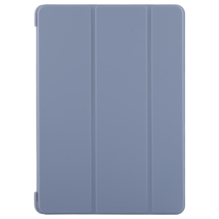 For iPad 10.2 2021 / 2020 / 2019 GEBEI 3-folding Holder Shockproof Flip Leather Tablet Case