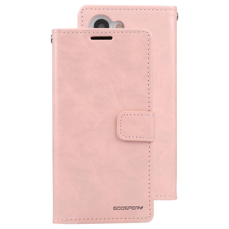 For Samsung Galaxy S25+ 5G GOOSPERY BLUE MOON Crazy Horse Texture Leather Phone Case