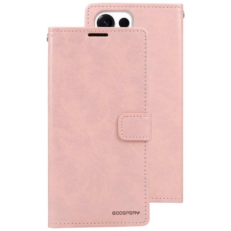 For Samsung Galaxy S25 Ultra 5G GOOSPERY BLUE MOON Crazy Horse Texture Leather Phone Case