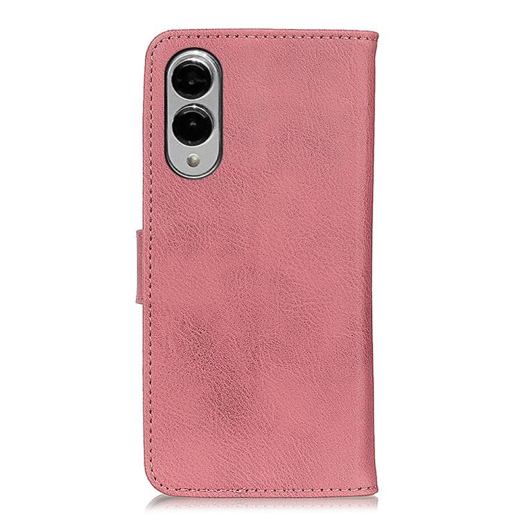 For Samsung Galaxy S25 Edge 5G KHAZNEH Cowhide Texture Horizontal Flip Leather Phone Case