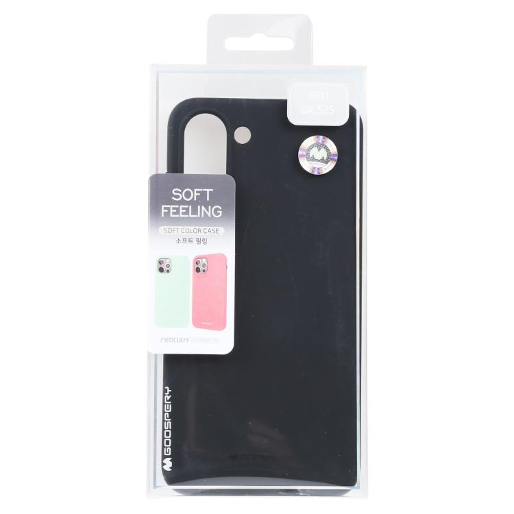For Samsung Galaxy S25 5G GOOSPERY SOFT FEELING Liquid TPU Soft Phone Case