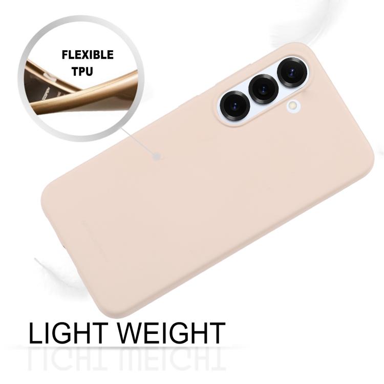 For Samsung Galaxy S25 5G GOOSPERY SOFT FEELING Liquid TPU Soft Phone Case