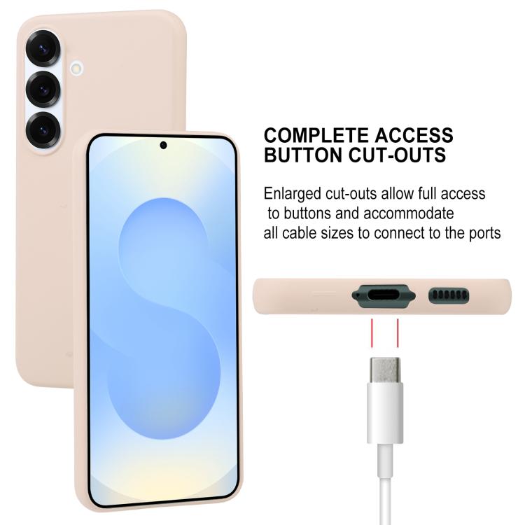 For Samsung Galaxy S25 5G GOOSPERY SOFT FEELING Liquid TPU Soft Phone Case