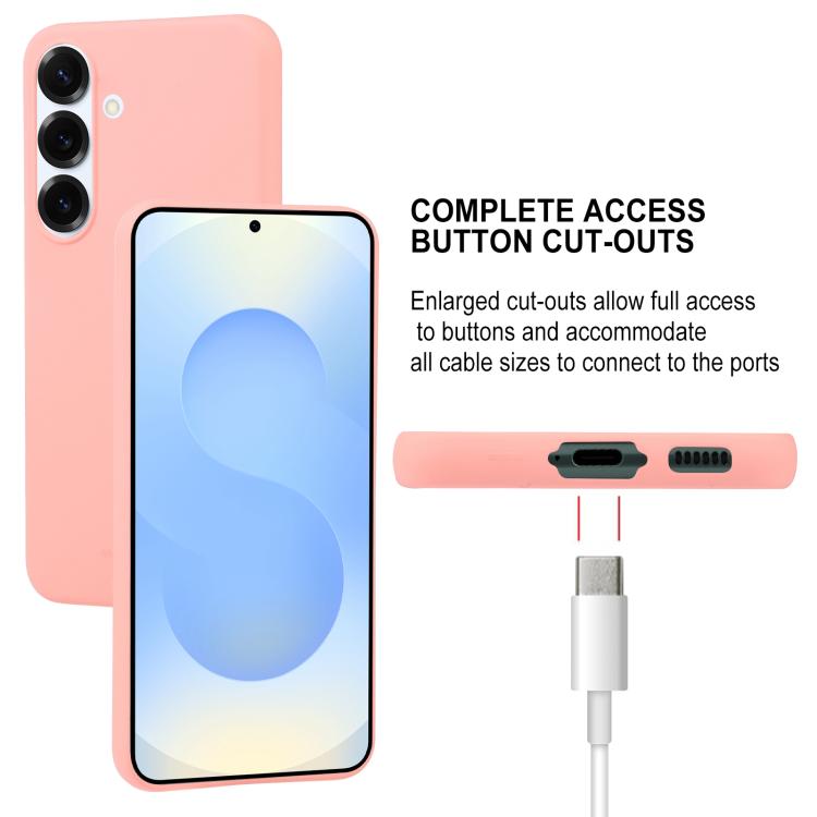 For Samsung Galaxy S25 5G GOOSPERY SOFT FEELING Liquid TPU Soft Phone Case
