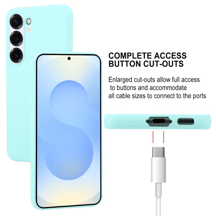 For Samsung Galaxy S25 5G GOOSPERY SOFT FEELING Liquid TPU Soft Phone Case