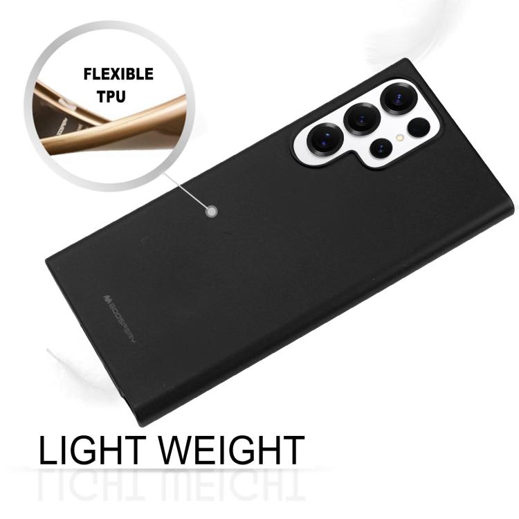 For Samsung Galaxy S25 Ultra 5G GOOSPERY SOFT FEELING Liquid TPU Soft Phone Case