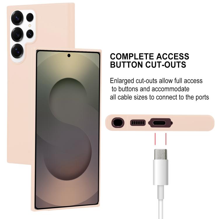 For Samsung Galaxy S25 Ultra 5G GOOSPERY SOFT FEELING Liquid TPU Soft Phone Case