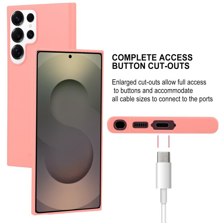 For Samsung Galaxy S25 Ultra 5G GOOSPERY SOFT FEELING Liquid TPU Soft Phone Case