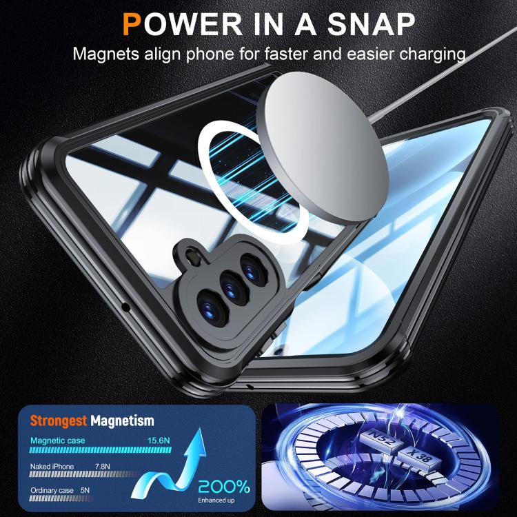 For Samsung Galaxy A17 5G RedPepper Tempered Glass MagSafe Phone Case