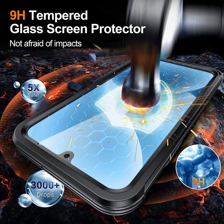For Samsung Galaxy A17 5G RedPepper Tempered Glass MagSafe Phone Case