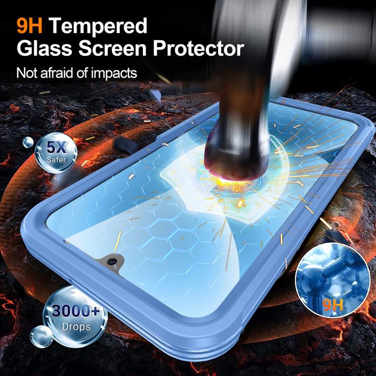 For Samsung Galaxy A17 5G RedPepper Tempered Glass MagSafe Phone Case
