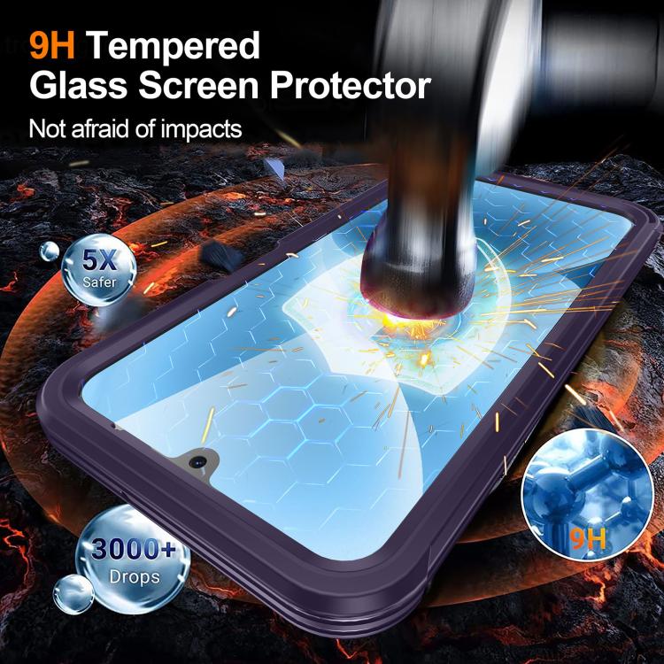 For Samsung Galaxy A17 5G RedPepper Tempered Glass MagSafe Phone Case