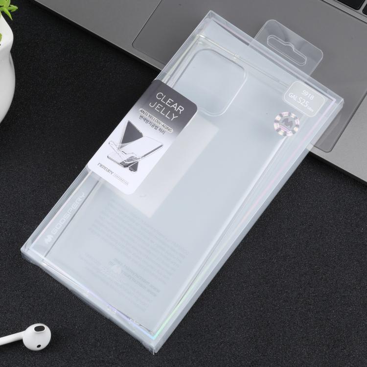 For Samsung Galaxy S25 Ultra 5G GOOSPERY CLEAR JELLY Transparent TPU Soft Phone Case