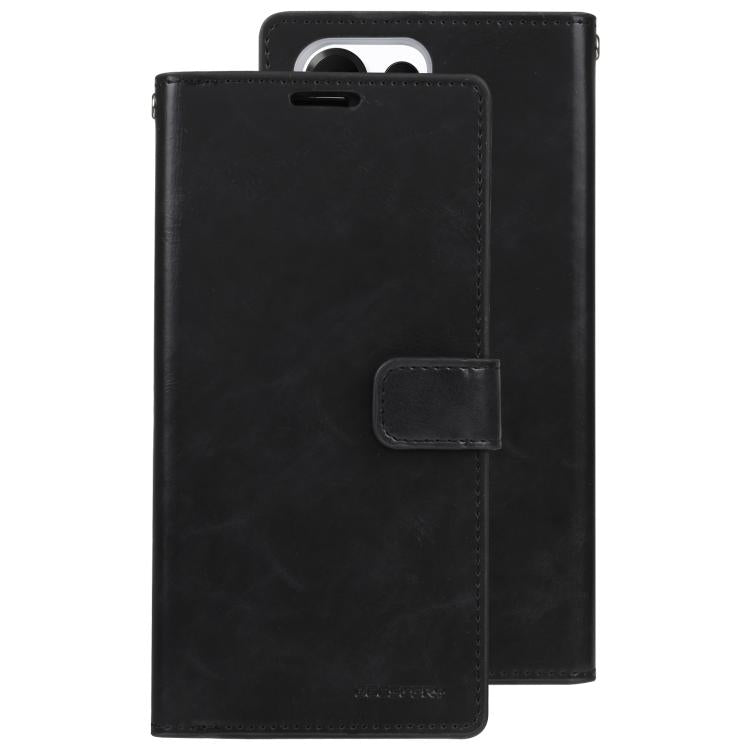 For Samsung Galaxy S25 Ultra 5G GOOSPERY MANSOOR DIARY 9 Card Slots Leather Phone Case