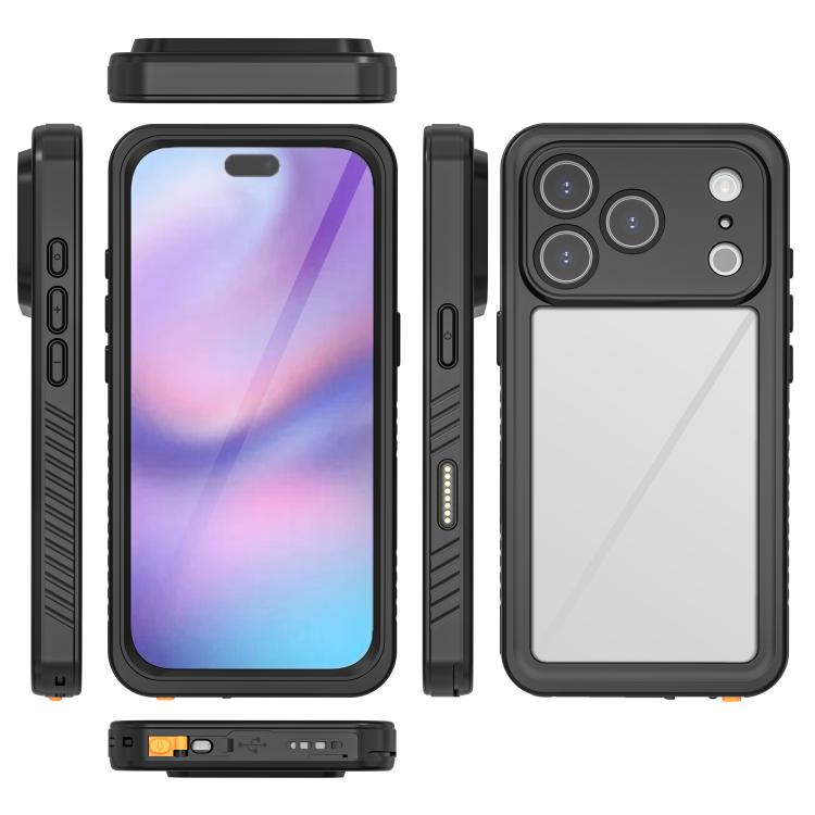 For iPhone 17 Pro RedPepper Waterproof Phone Case