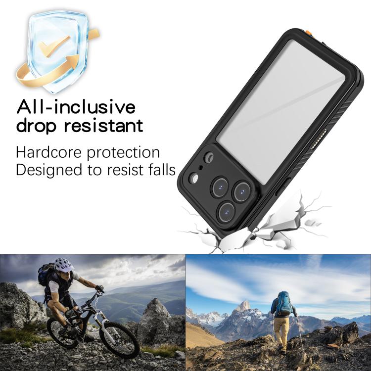 For iPhone 17 Pro RedPepper Waterproof Phone Case