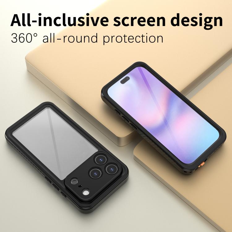 For iPhone 17 Pro RedPepper Waterproof Phone Case