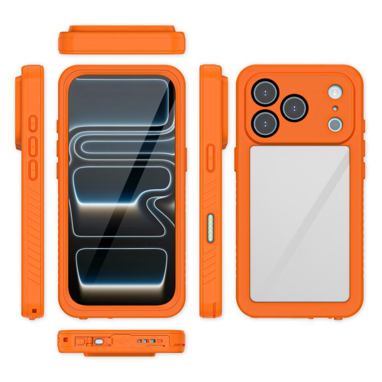 For iPhone 17 Pro RedPepper Waterproof Phone Case